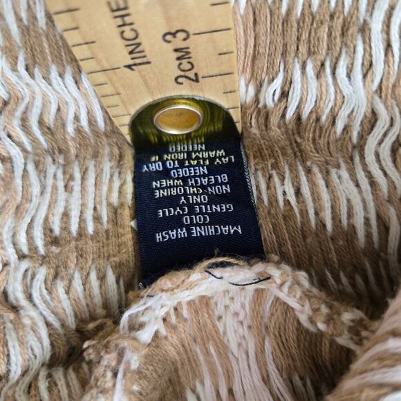 Chaps Womens Southwestern Knit Sweater Vest Size M Western Boho Aztec Fair Isle - Picture 8 of 10